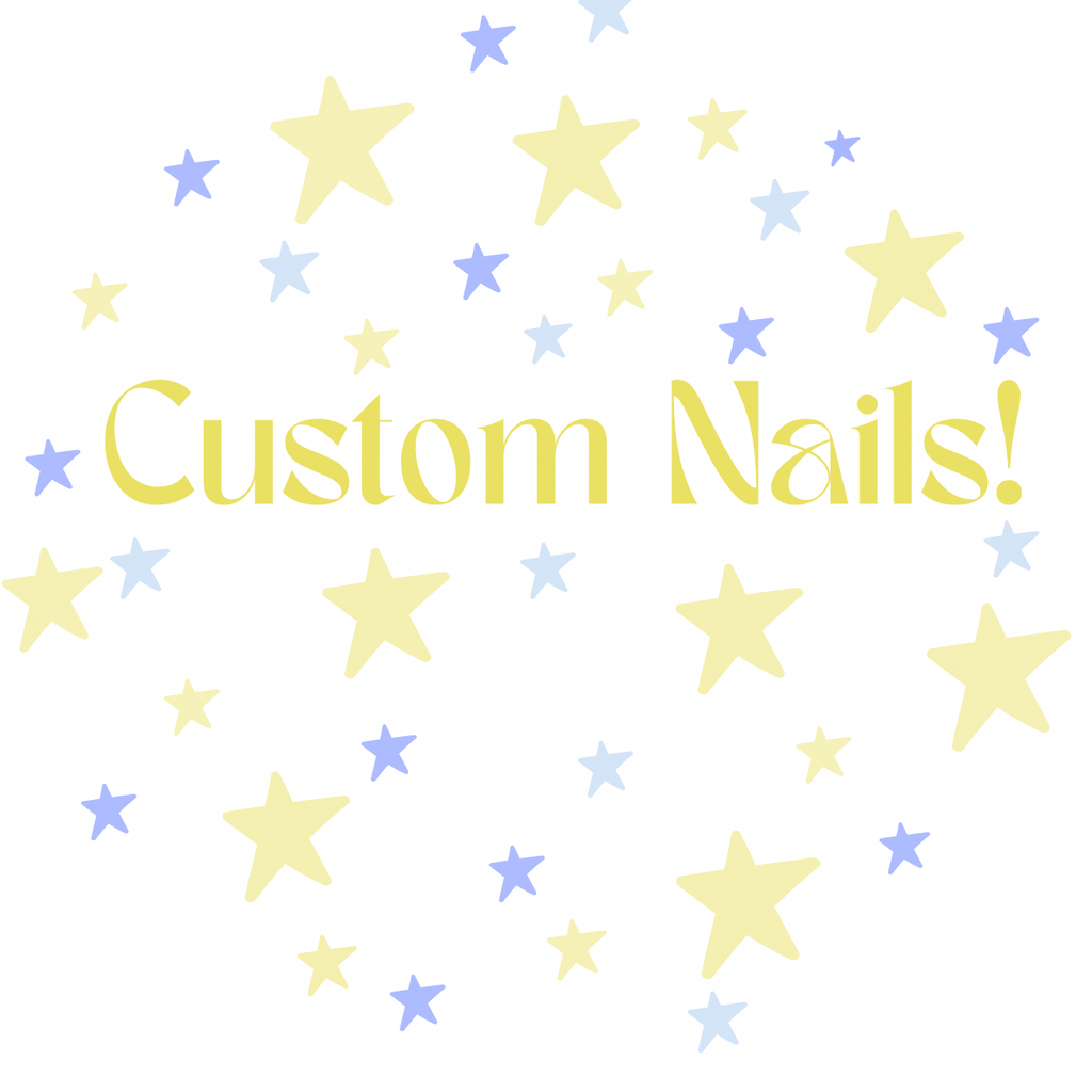 Custom press-on nails