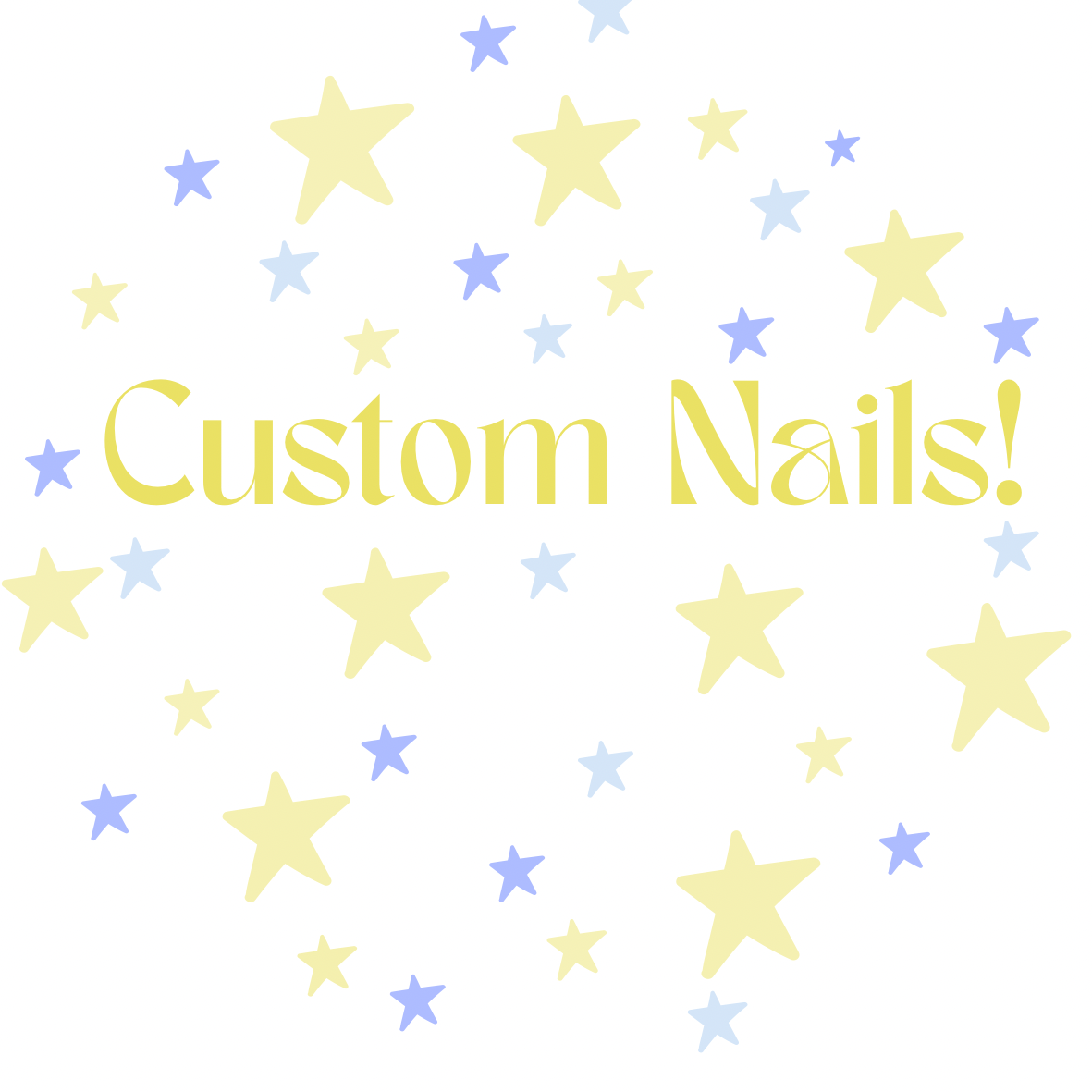 Custom press-on nails