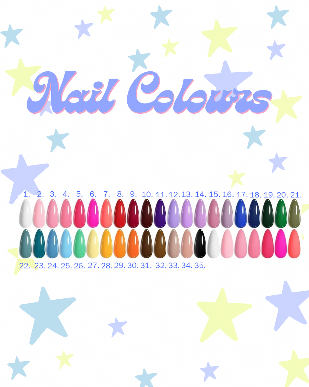 Custom press-on nails