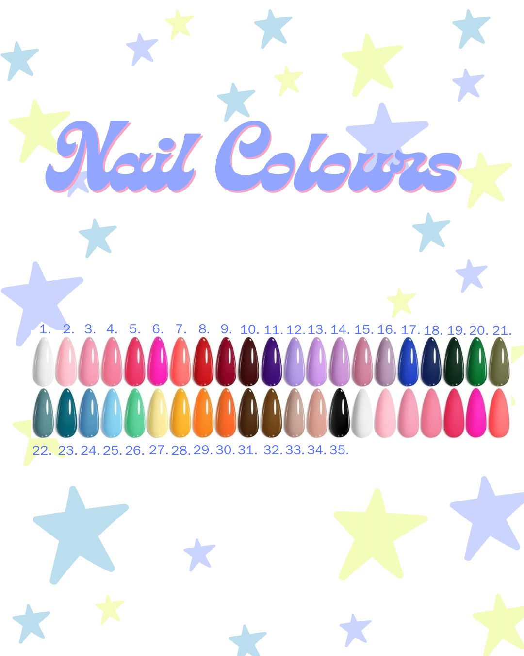 Custom press-on nails